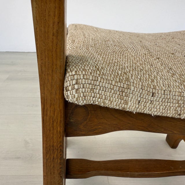 Brown Brutalist Razor Blade Dining Chairs – Set of 4 For Sale - Image 8 of 13