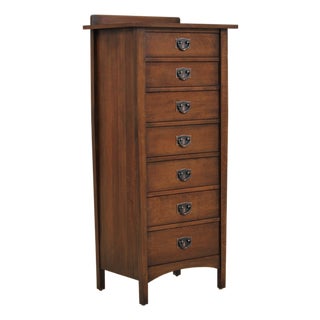 Stickley Mission Oak Arts & Crafts Lingerie Chest For Sale
