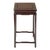 4.5" Reddish Brown Square Tall Slim Legs Wood Display Stand Riser Easel For Sale