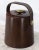 Mid-Century Modern Mid Century American Walnut Danish Modern Style Ice Bucket For Sale - Image 3 of 9