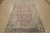 Farmhouse Tabriz Rug 6’3” X 10′ Pink Wool Vintage Distressed Hand-Knotted Carpet For Sale - Image 3 of 15