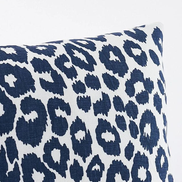 This pillow features Iconic Leopard Fabric (Item# 175720) with a Knife Edge finish. We first introduced this sexy pattern...