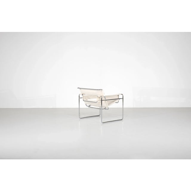 B3 Wassily Armchair in Fabric by Marcel Breuer for Bononia, Italy, 1925 For Sale - Image 3 of 18