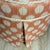 Pink Pink Polka Dot Kellogg Ottoman For Sale - Image 8 of 9