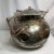Antique Indian 19th Century Iron Lidded Water Vessel With Brass Accents For Sale In Miami - Image 6 of 11