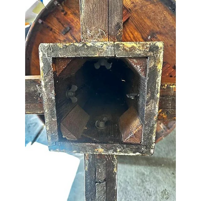 Beautiful tiger oak antique Mission style dining table from the early 20th century. We acquired this table several decades...