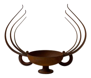 Vintage Monumental Iron Planter