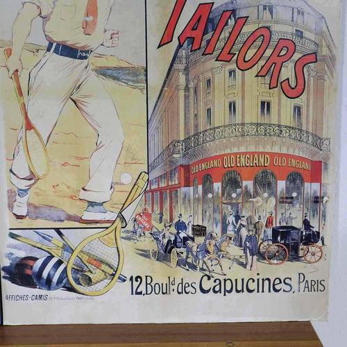 Panels with Louxor England Advertising Poster Prints, Set of 2 For Sale - Image 3 of 8
