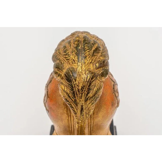 Traditional Borghese Helmet Bookends Neoclassic 1930s Italy For Sale - Image 3 of 11