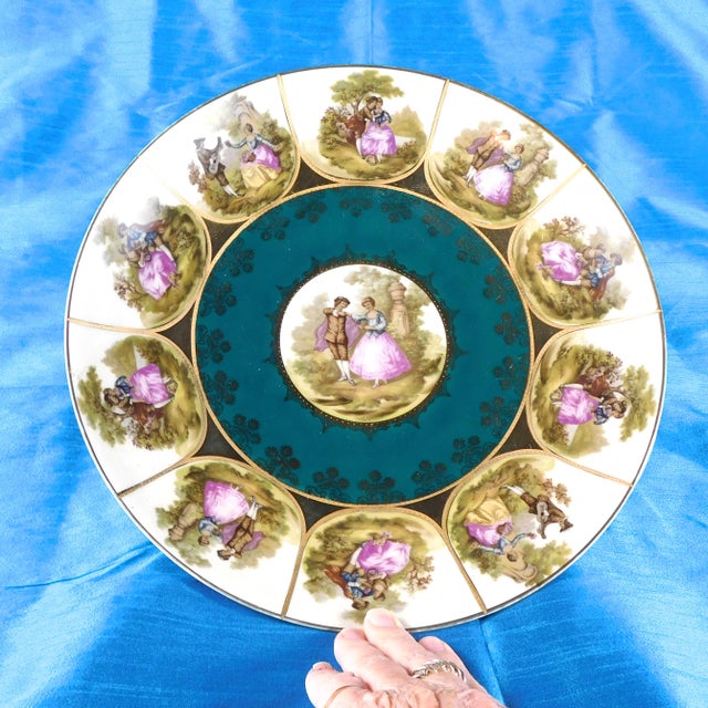 1940s Large Footed JWK Kuba Bowl For Sale - Image 5 of 13