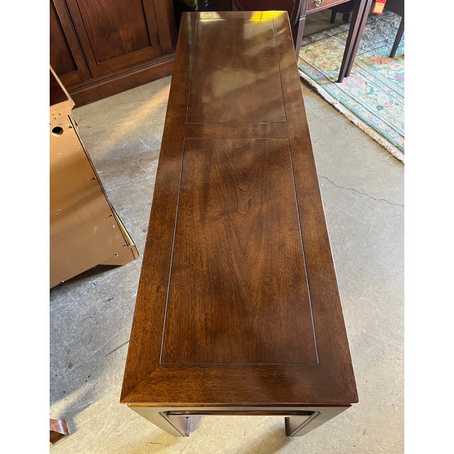 Late 20th Century Henredon Sofa or Console Table For Sale - Image 12 of 14