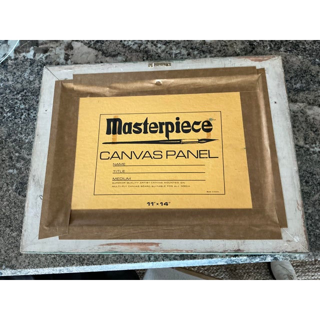 Original Vintage Painting of New Zealand Mt. Manaia For Sale In Portland, OR - Image 6 of 7