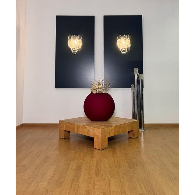 Vintage Italian Murano Glass Crostoli Wall Lights, 1990s, Set of 2 For Sale - Image 10 of 16