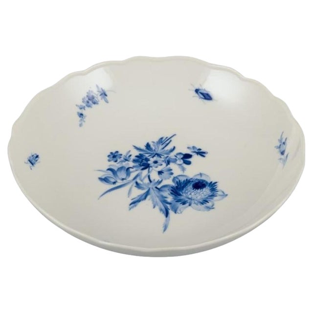 Large German Porcelain Bowl from Meissen, 1920s For Sale