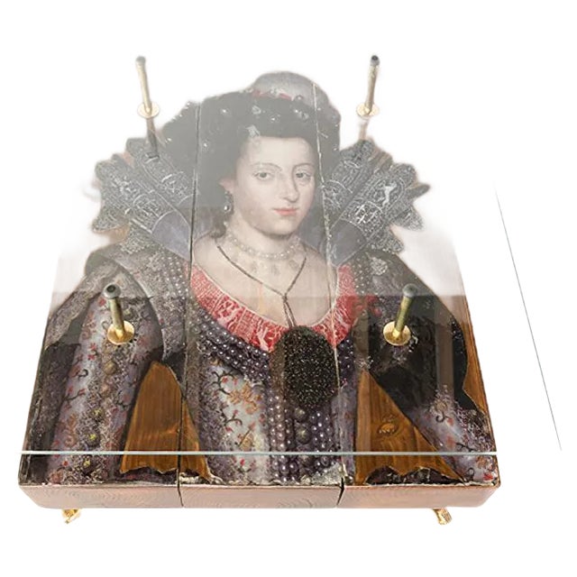 Queen Boho Coffee Table from Cappa E Spada For Sale