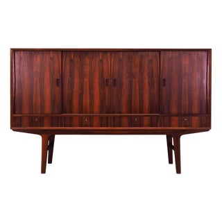 Danish Rosewood Highboard, 1970s For Sale