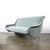 1960s Mid-Century Lady Sofa in Powder Blue Velvet Mohair & Brass Legs by Marco Zanuso For Sale - Image 5 of 16