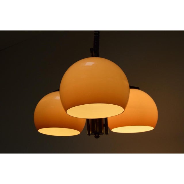 Mid-Century Adjustable Chandelier, 1970s For Sale - Image 14 of 15