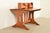 A rare and exceptional antique Mission or Arts & Crafts quarter sawn oak double desk or partner's desk By Charles P....
