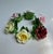English 1940s Set of 6 Staffordshire Radnor Bone China Rose Place Card Holders For Sale - Image 3 of 18