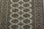 2020s Bokhara Rug 4′ X 6’3” Gray Wool Tribal Hand-Knotted Oriental Carpet For Sale - Image 5 of 11