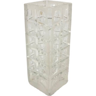 German Crystal Vase from Nachtmann, 1970s For Sale