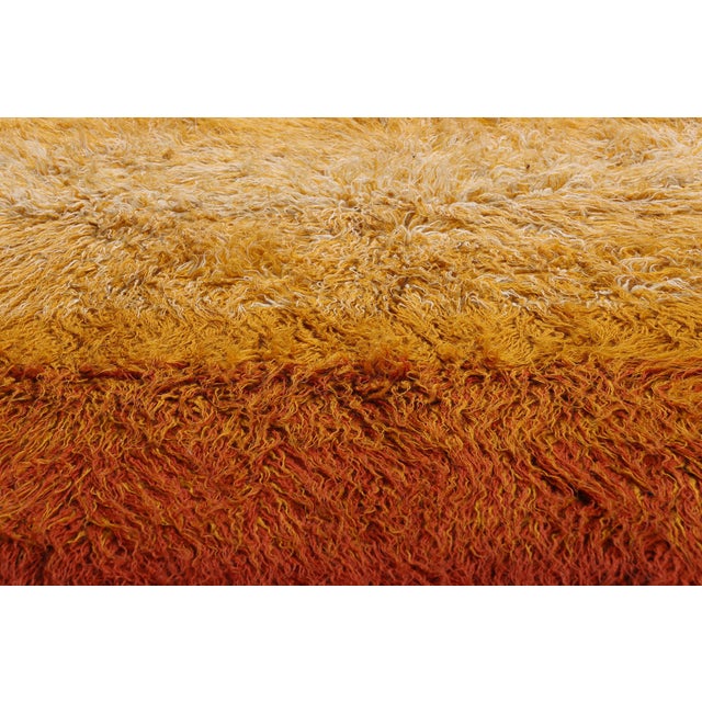 Mid 20th Century Vintage Greek Flokati Rug, 06'02 X 07'08 For Sale - Image 5 of 10