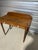 Tan Antique Pine Wash Stand / Desk With Drawer and Lip From England For Sale - Image 8 of 18