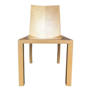Dakota Jackson Maple Library Chair For Sale