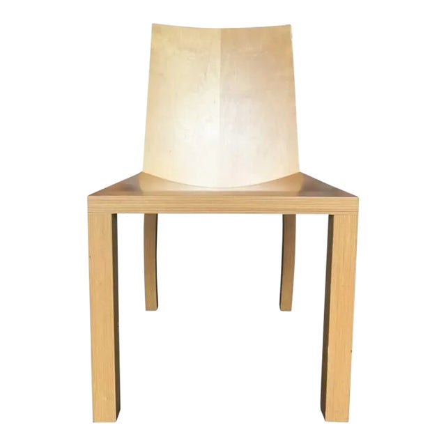 Dakota Jackson Maple Library Chair For Sale