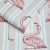 English House of Hackney Flamboyance Wallpaper - Off White & Macaroon Pink, Sample For Sale - Image 3 of 4