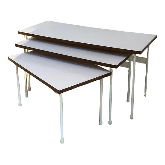 Nesting Table Twello by Martin Visser for T’spectrum, 1956, Set of 3 For Sale