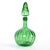 Mid-Century Modern 1960s Murano Style Green Art Glass / Decanter, Possibly Empoli For Sale - Image 3 of 8