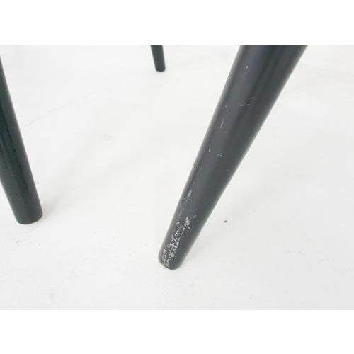 FH01 Dining Room Chairs by Yngve Ekstrom for Pastoe, 1960s, Set of 5 For Sale - Image 9 of 11