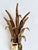 Hollywood Regency Vintage Gilt Metal Wheat Sheaf Wall Sconce, France, 1960s For Sale - Image 3 of 13