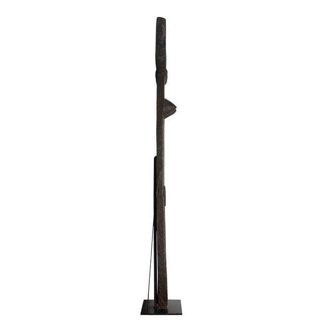 This captivating mid-century Toguna sculpture, crafted by the Dogon people of Mali, reflects the rich cultural heritage...