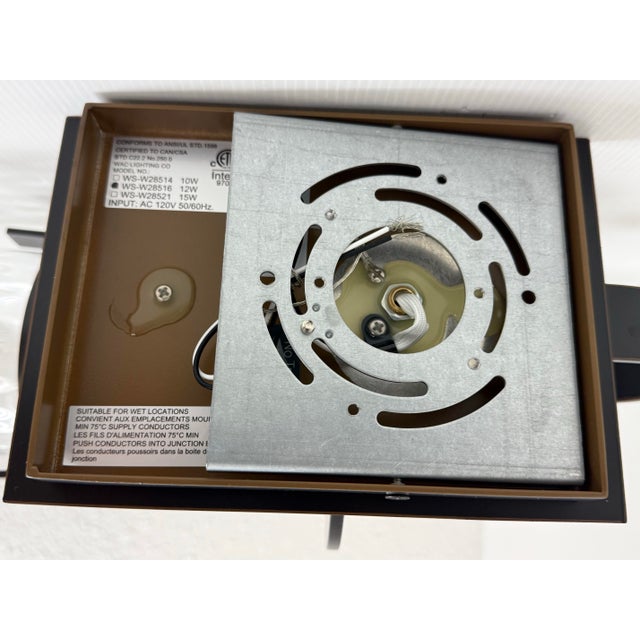 Modern Forms Balthus Outdoor Sconces, Pair For Sale - Image 12 of 12