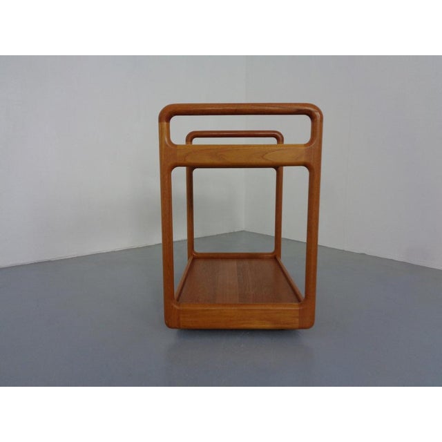 Teak Tea Cart by Cado, Denmark, 1970s For Sale - Image 10 of 15