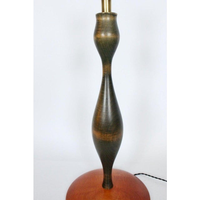 Tall Eva Zeisel RB Universal Woodworks Table Lamp, 1999 For Sale - Image 12 of 13