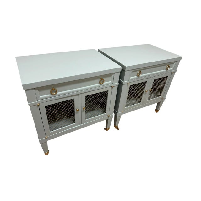 American 1960s Milling Road Baker Nightstands, 2 Pieces For Sale - Image 3 of 13