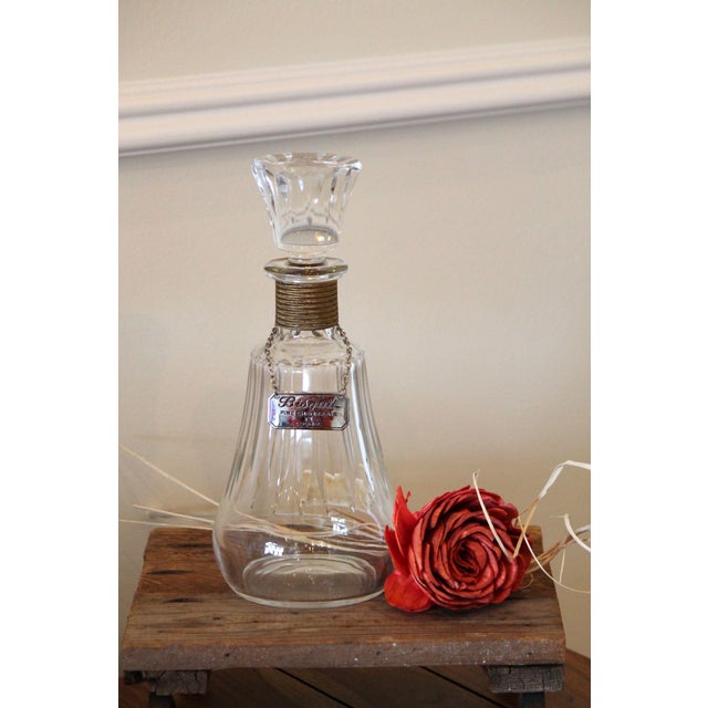 A stunning decanter from Baccarat, made for cognac between 1939 and 1994, and since discontinued. It has no chips or...