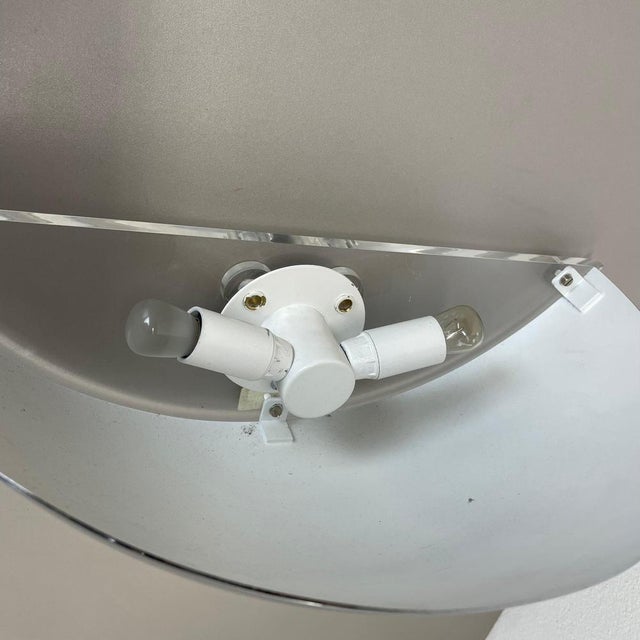 Vintage Wall Light in Metal Acrylic and Glass by Art-Line, Germany, 1980s For Sale - Image 4 of 18