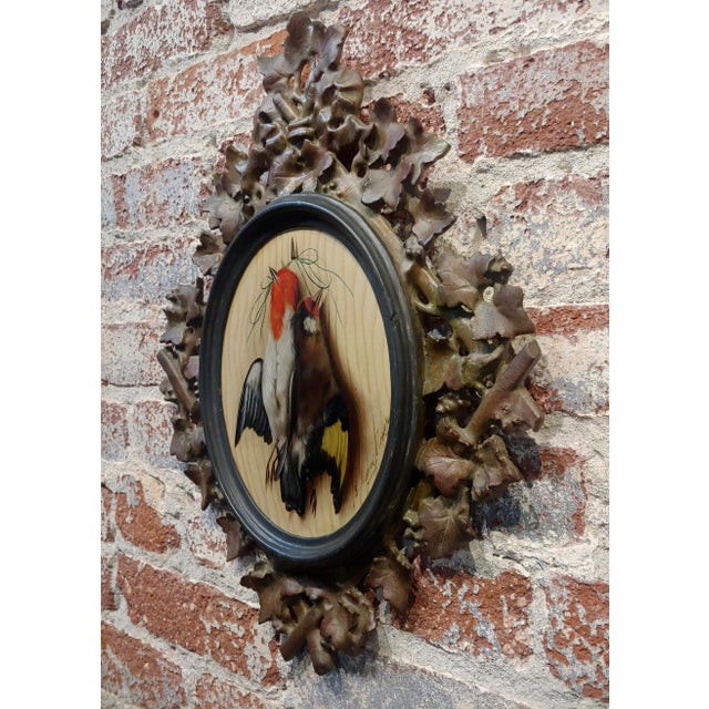 Michelangelo Meucci -Still Life of Song Birds -19th Century Oil Painting For Sale In Los Angeles - Image 6 of 9