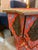 2020s Hand Made Hand Painted Shapely Moroccan Side Table For Sale - Image 5 of 12