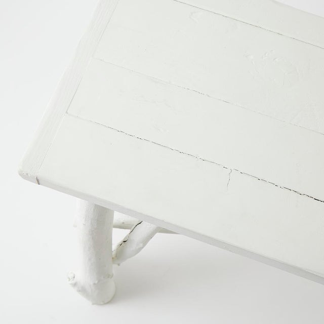 Wood Coastal Style Driftwood Console Table For Sale - Image 7 of 12