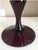Mid-Century Modern 1960s MCM Bohemian Glass Czechia Vase Rare Huge Heavy For Sale - Image 3 of 4