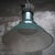 Vintage French Industrial Green Cast Pendant Lamp from Sammode For Sale - Image 4 of 5