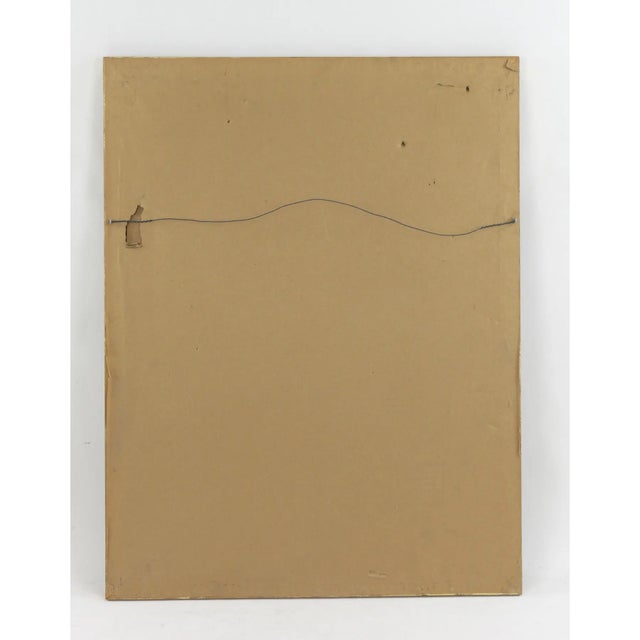 Hand-Painted Watercolor Specimen Flower Painting, Signed For Sale - Image 9 of 10