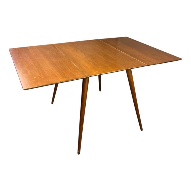 Mid Century Paul McCobb Drop Leaf Dining Table For Sale