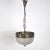 1950s Glass and Brass Pendant Lamp, 1950s For Sale - Image 5 of 8